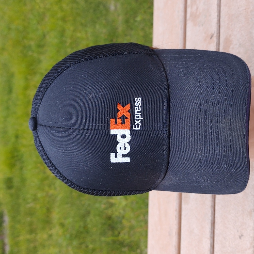 Fedex Express Hat Adjustable Cap Fedex Cap Dark N… - image 4